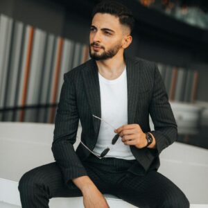Suit Stripped Line