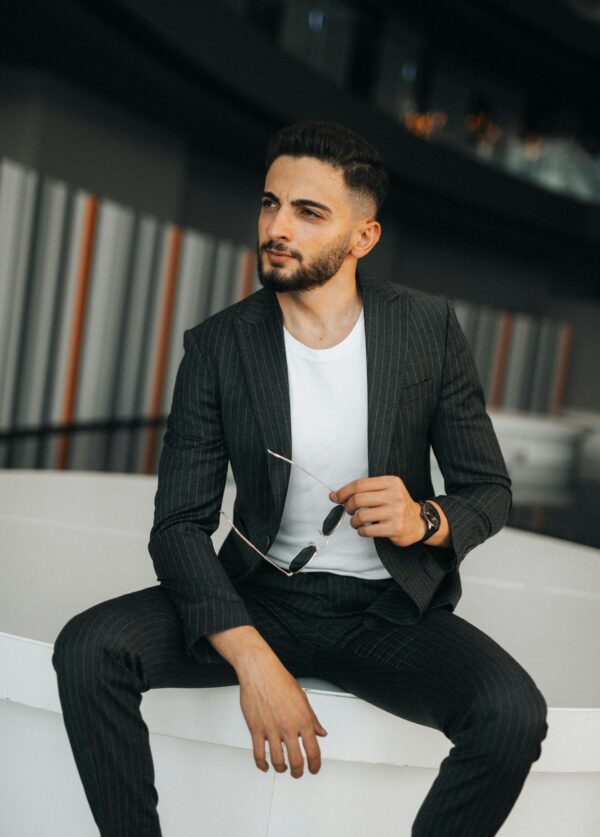 Suit Stripped Line